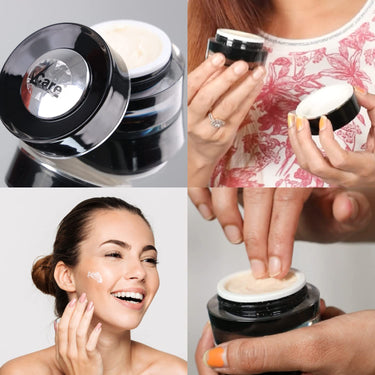 VCare Skin Whitening Cream for All Skin Types 20g with Songyi Mushroom|Anti-Tan, Reduce Dullness and Provides Radiant Glow Hydration Skin For Men Women All Skin Types of Men and Women